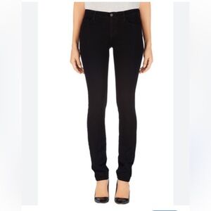 J Brand mid rise rail Women's Skinny Jeans - Black size 29